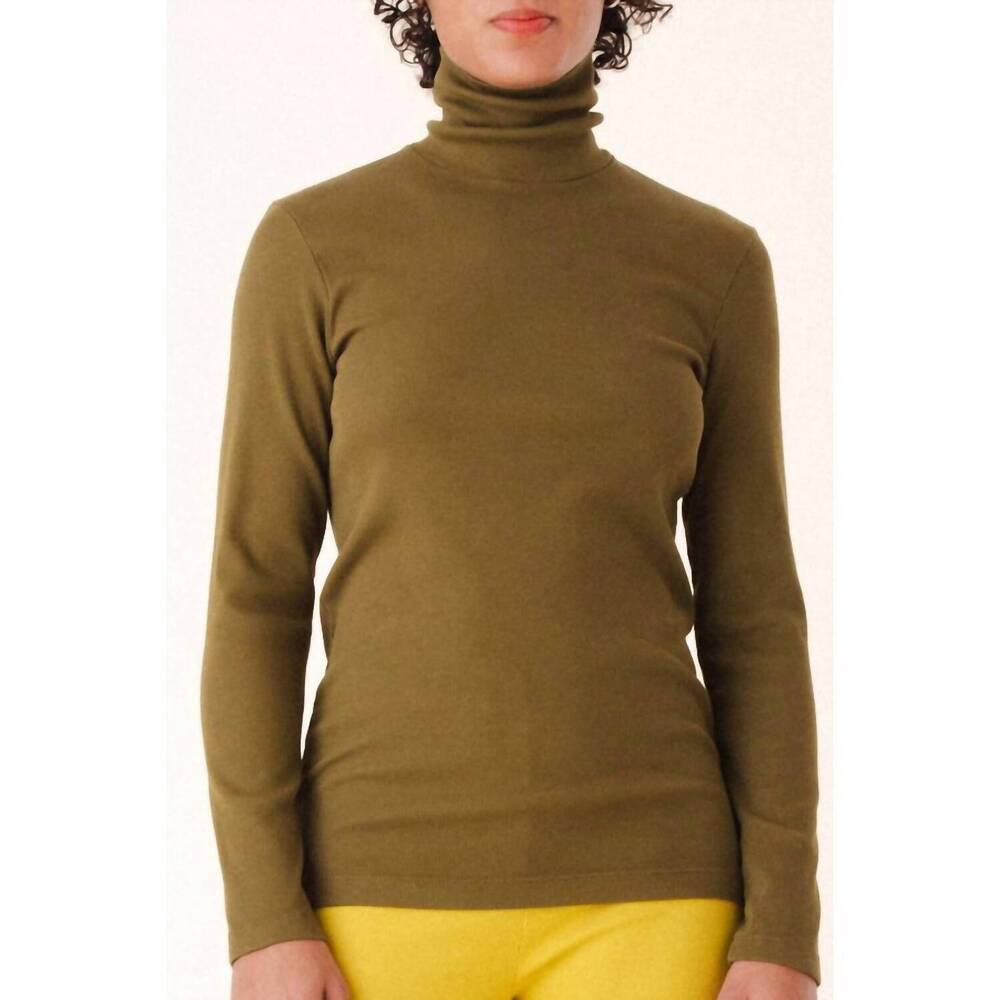 NEW PRAIRIE UNDERGROUND core layer sweater top in herb
